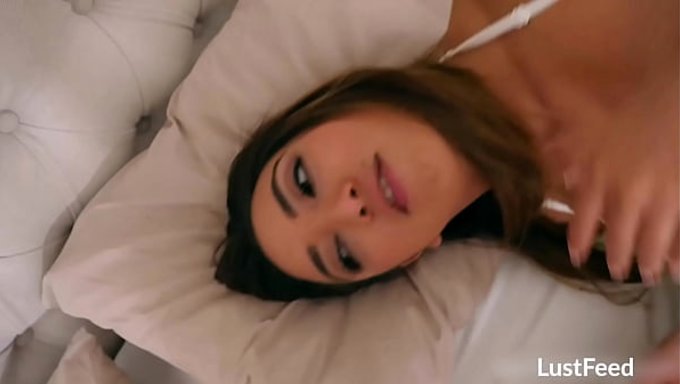 Face First Blowjob Builds Into Tight Pussy Pounding