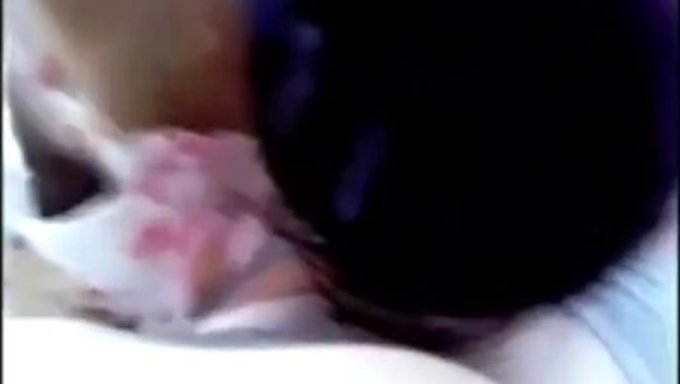 Chinese Wife And Husband'S Intimate Moment