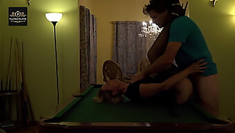 Big Tit Milf Wife Enjoys Rough Sex On Pool Table