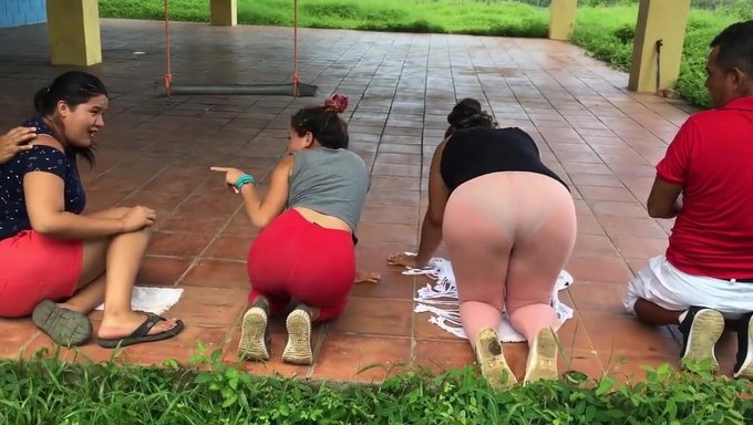 Yoga In Pantyhose: A Workout And A Romp