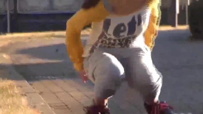 Streetwalker Caught Urinating In Public
