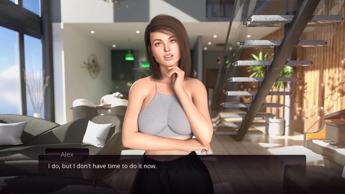 Hot Yoga Scene With A Delivery Guy And A Supermodel In The Nakedest Of Yoga Poses.