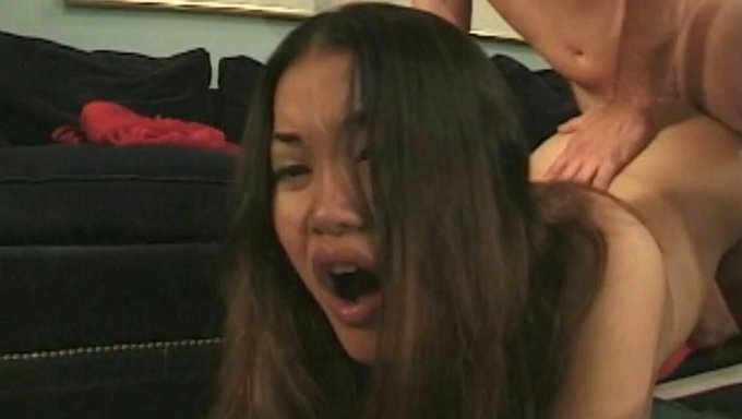 Big Asian Pussy Gets Filled And Covered In Cum