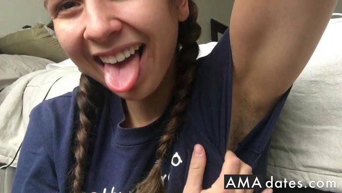 The Hairy Amateur: Hairy Armpits In Action