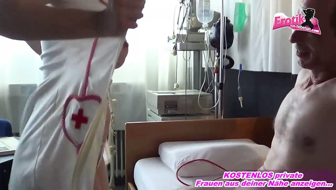 German Milf Nurse Alexa'S Amateur Cfnm Casting Tape