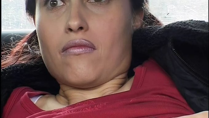18+ Hitchhiker Caught In The Act