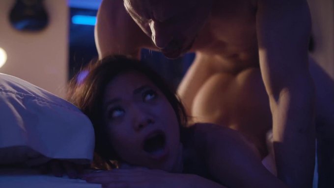 Vintage Porn: Beautiful Amber Moore Can'T Resist A Man In Uniform