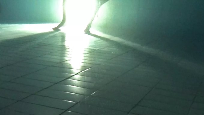 Nighttime Pool Party With A Steamy Underwater Encounter