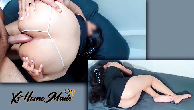 Hurting Me More: Colombian Coed'S Brutal Assfucking