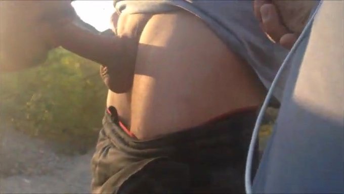 Twinks Enjoy Outdoor Anal And Blowjob