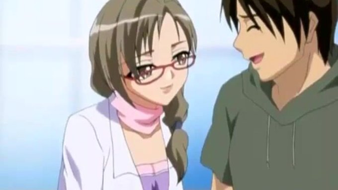 A Geeky Girl Gets Down And Dirty With A Man'S Penis