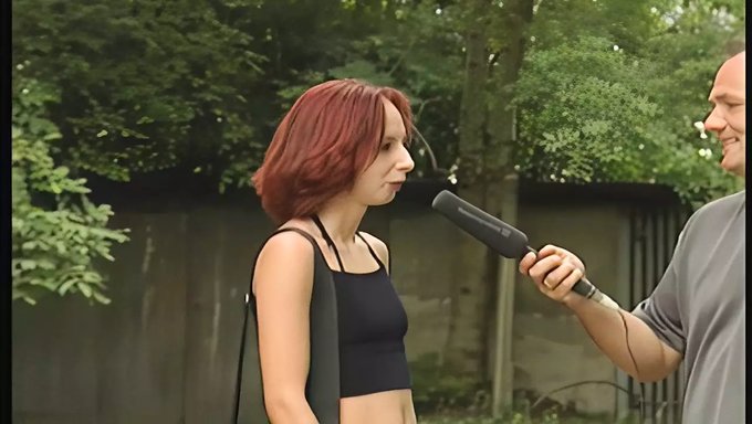 German Redhead Slut Gets Her First Casting Experience