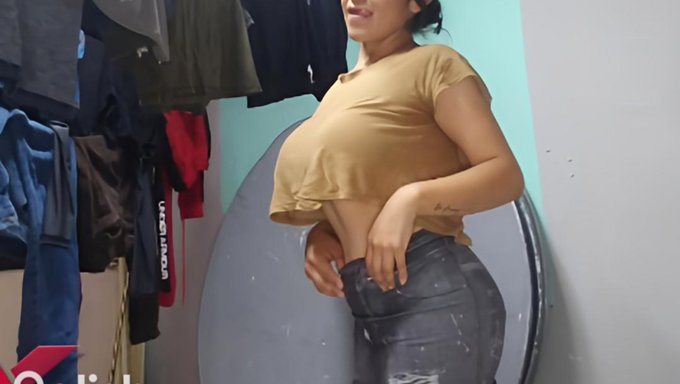 Big Natural Tits And Ass: A First-Time Experience With A Horny Man