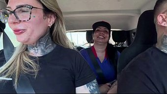 Big Natural Tits And A Giant Pussy Steal Focus When The Attendant Says Yes