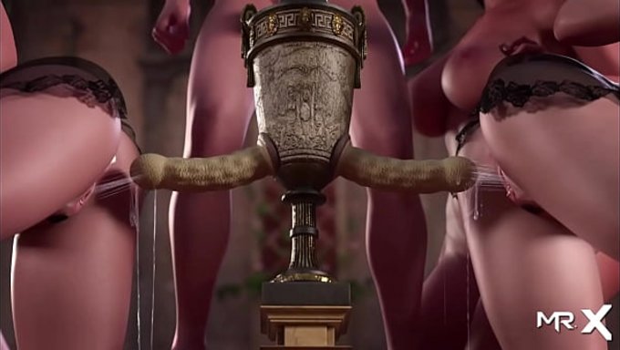Animated Nadia Episode Centers On A Cum Vessel Made For Two Pussies
