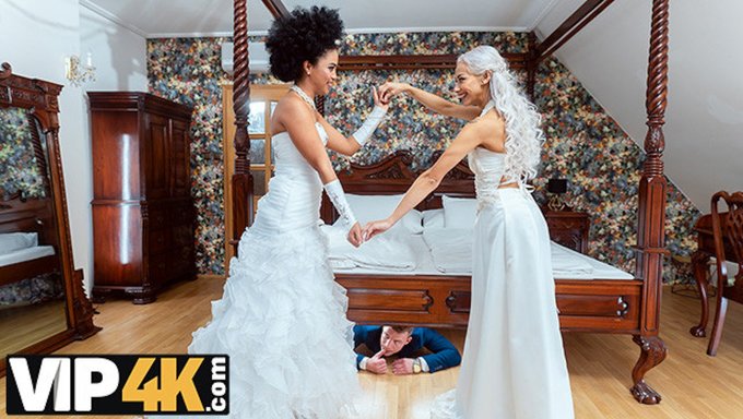 Veronica Leal'S Steamy Threesome Adventure On Her Wedding Day