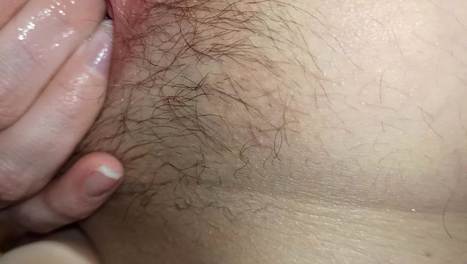 Amateur Lesbian Kisses And Masturbation